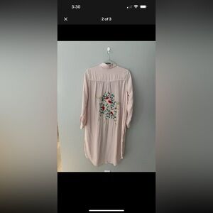 Pursue /  long sleeve blouse, OS /  pink